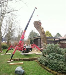 MK535 Spinnenkran mit enormer Hubkraft.